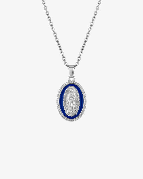COLLAR VIRGEN GUADALUPE PLATA